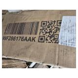 11.81 in. W x 70.87 in. H x 70.87 in. 5 Tier Metal Frame Bookcase Home Office Open MDF Board Bookshelf