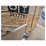 Solar LED Offset Hanging Patio Umbrella w/ Crank Tilt Adjustment - 10ft (Slate)