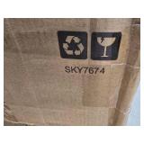 One-Person Setup Instant Pop Up Canopy w/ Case, 4 Weight Bags - 12x12ft (White)