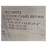 Set of 2 Armless Counter Height Bar Stools, Modern PU Faux Leather Stools