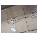 One-Person Setup Instant Pop Up Canopy w/ Case, 4 Weight Bags - 12x12ft (Purple)