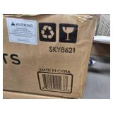 9Ft Pre-Lit Christmas Garland W/ 2-In-1 Led Lights