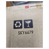 6ft Pre-Lit Artificial Aspen Slim Noble Fir Christmas Tree w/ Metal Stand