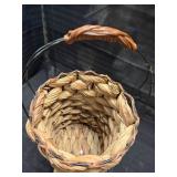 Very Nice Large Basket with Carrying Handle