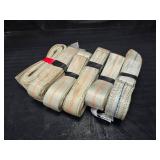 (6) Heavy Duty Lifting Straps