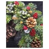 Medium Size Decorative Christmas Wreath