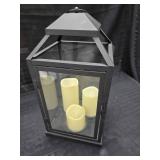Decorative Lantern with Battery Operated Candles