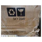 9-Cube Bookshelf Storage Display w/ 3 Removable Panels, Customizable Design (Black)