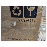 3-Piece Small Folding Patio Bistro Set w/ 2 Chairs (Pink)