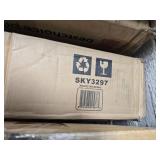 Solar LED Lighted Patio Umbrella w/ Tilt Adjustment, UV-Resistant - 10ft (Tan)