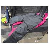 Girls Snow pants size XL 1 pink 1 black