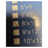 8x10 Rug multi tan color