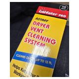 Lots Of Cement anchors washers etc & Dryer Vent Cleaning system