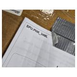 Garvee Round Dining Room Table (Natural/Black)