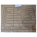 Garvee 2024 New 36 Inch Round Mirror, HD Eco-Friendly Bathroom Mirror, Metal Framed Circle Mirror, Modern Wall Mirror for Bathroom, Living Room, Vanity, Easy to Install, Matte Black