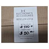 Mystery Box of Electronic Accessories Retail Value $400+