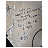 Target Brand Women Boots 10 pair Resellor lot $400 Value