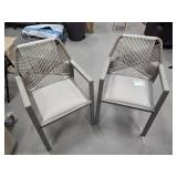 Wicker patio chairs 2