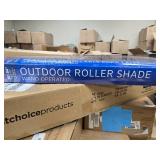 Outdoor Roller Shade Wand operated 96"x 84"