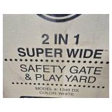 2 in 1 Safety Gate and Play Yard