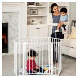 2 in 1 Safety Gate and Play Yard
