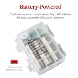 3-Piece Hanging Pop-Up Ornaments Outdoor Christmas Decor, LED Lights (Green)