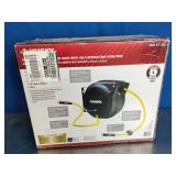 Husky 3/8 in. x 50 ft. Hybrid Retractable Hose Reel.