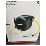 Husky 3/8 in. x 50 ft. Hybrid Retractable Hose Reel.