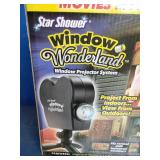 Star Shower Window Wonderland window projector system