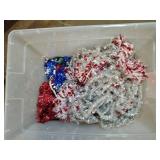 Container of Christmas Decor