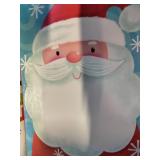 Container of Christmas Decor and Gift Bags & Paper