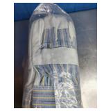 12 Pack of Cowhide leather palm work gloves with a safety cuff.
