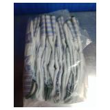 12 Pack of Cowhide leather palm work gloves with a safety cuff.