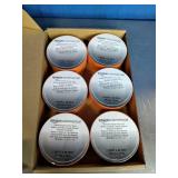 6 Rolls of Orange, Self-Adhering Tape.