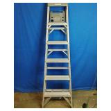 Husky 6-foot aluminum step ladder.