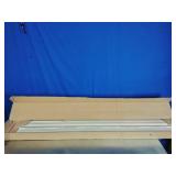 Brand New 2.5" Wood Blinds 53.75" Wide x 47" High