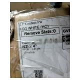 Brand New 2.5" Wood Blinds 62" Wide x 47" High