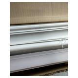 Brand New  2.5" Wood Blinds 43.75" Wide x 31" High  Egg Shell White