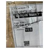 Brand New  2.5" Wood Blinds 43.75" Wide x 31" High  Egg Shell White