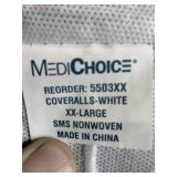 16 New MediChoice Disposable Coveralls.