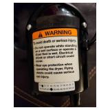 Harley-Davidson HOG Blaster motorcycle dryer.