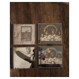 Set of 4 Led Zeppelin CD