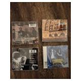 4 Stevie Ray Vaughan and Double Trouble CDs.