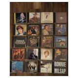 Collection of 20 country music CDs by various artists