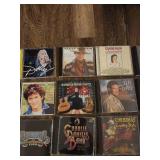 Collection of 20 country music CDs by various artists