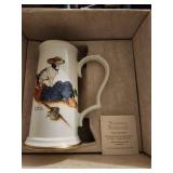 Gorham Norman Rockwell limited edition "Four Seasons" series stein,