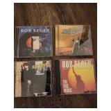 4 Bob Seger & The Silver Bullet Band music CDs