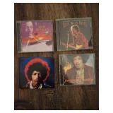 4Jimi Hendrix music CDs