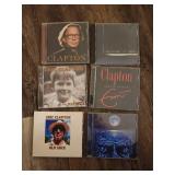 6 Eric Clapton CDs