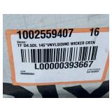 PLY GEM Lot of 16 Cases of- Transformations Double 4.5 in. Dutch Lap 10.21 in. x 145 in. Wicker Vinyl Siding Carton (22-Pieces/Case)